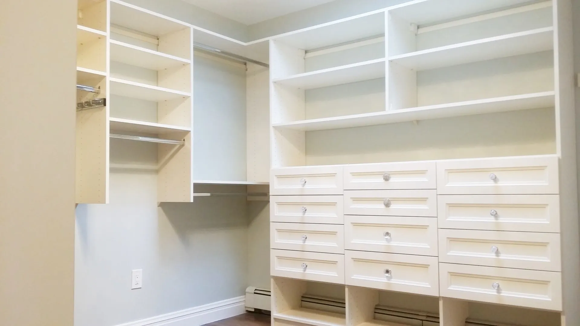 Kitchen cabinet installation project: Ikea pax wardrobe installation st johns 02