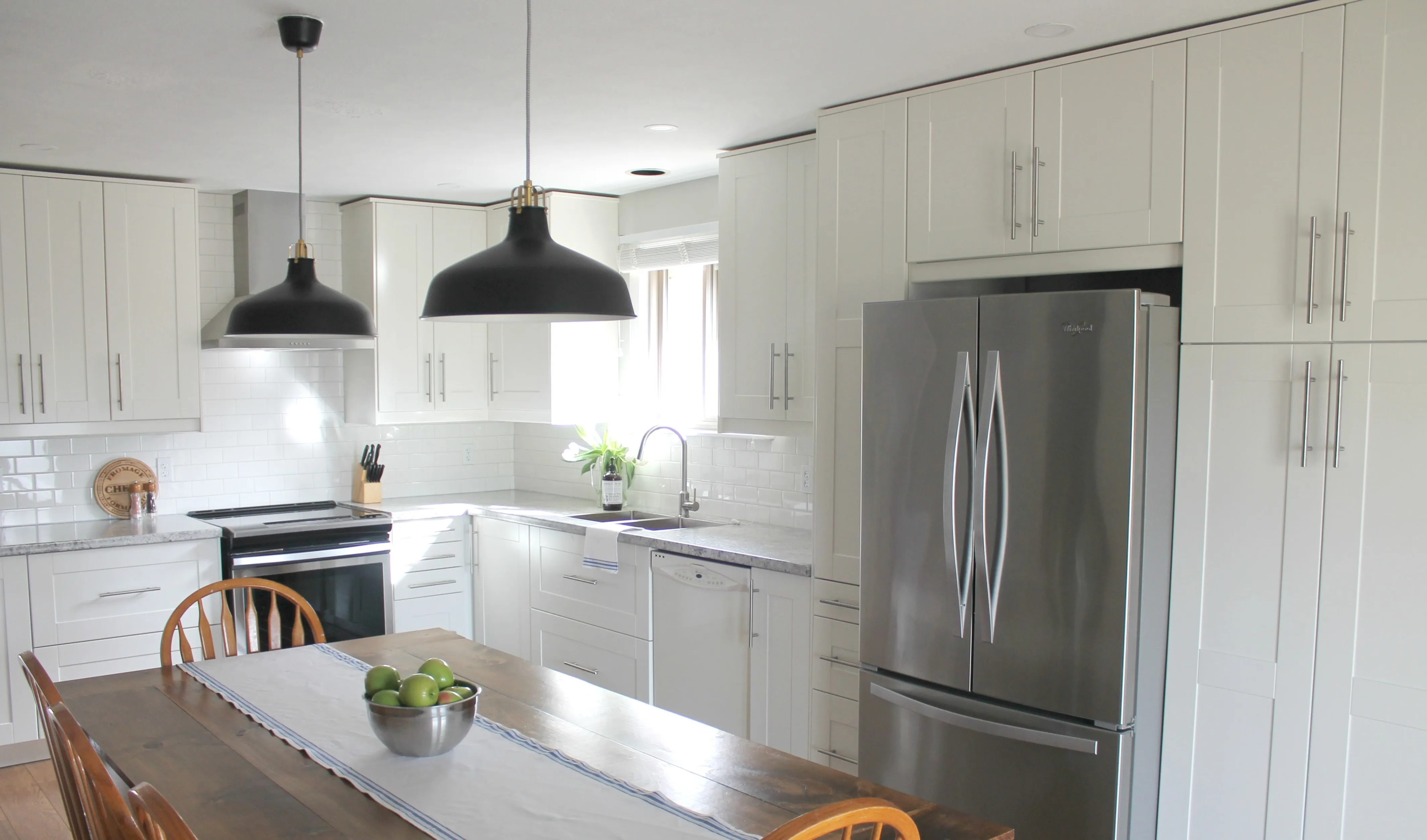 Kitchen cabinet installation project: Ikea sektion kitchen assembly st johns 07