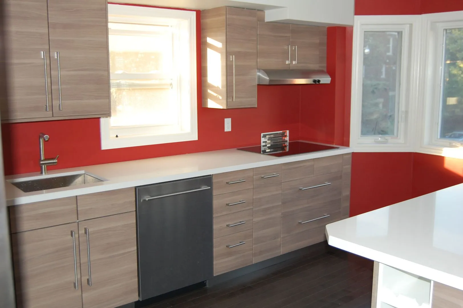 Kitchen cabinet installation project: Ikea sektion kitchen assembly st johns 08